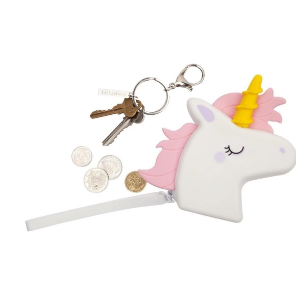 NEW IN BOX SUNNYLIFE  Silicone Coin Pouch (Unicorn) - Picture 1 of 3